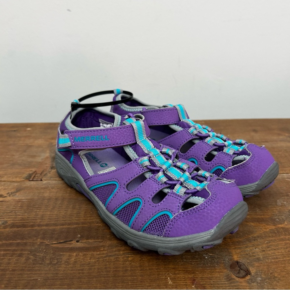 Merrell Kids Purple Blue  Outdoor Sandals Size 3
